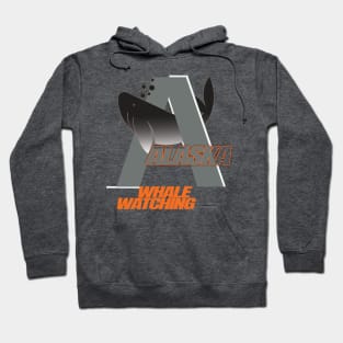 Alaska Whale Watching humpback beluga orca killer whales Hoodie